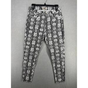 Denim Blvd. Los Angeles Jeans Women's Snake Skin Pants Size 9 28x25